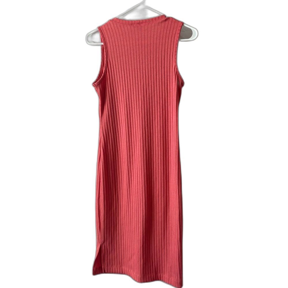 Nine West Ribbed Midi Tank Dress size Small - Picture 2 of 4